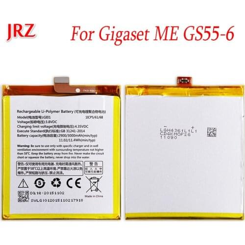 3000mAh GI01 Battery For Gigaset ME GS55-6 Batterie Bateria Accumulator