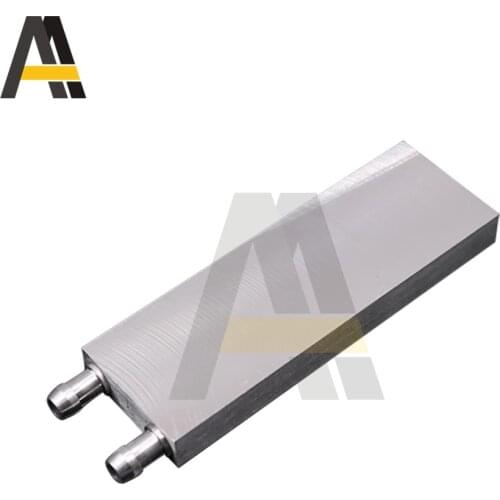 40*120mm Aluminum Water Cooling Block PC Laptop CPU Radiator Water Cooling Block For Liquid Cooler Refrigeration Accessories