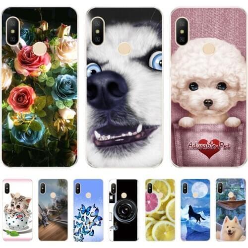 For Protector Case Xiaomi Mi A2 lite Mi A2 A1 Phone Case Soft Silicone Back Cover for Xiaomi Mi A1 A2 lite Cover TPU Case Bumper