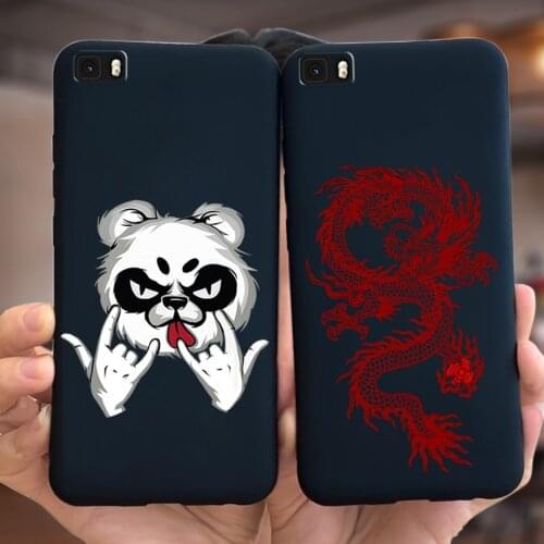 P8 Lite Case Stylish Dragon Animals Fundas For Huawei P8 Lite ALE-L21 Soft TPU Back Cover For Huawei P 8 lite P8Lite Phone Cases