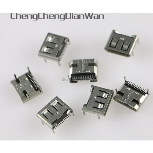 ChengChengDianWan Earphone Charging Port Charger Connector Socket Replacement For Xbox One xboxone Controller 100pcs/lot