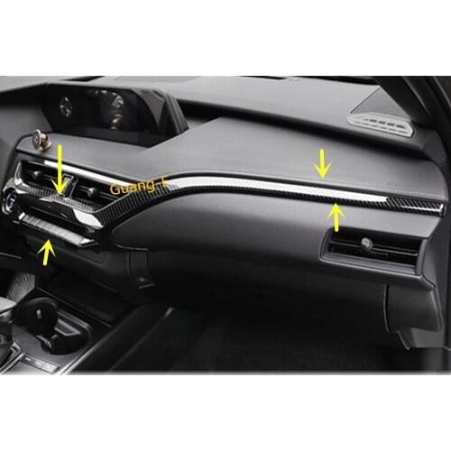 For Lexus UX 200H 250H 260H 2019 2020 2021 Car Cover Control Trim ABS/Carbon Fiber Middle Air Conditioning Switch Outlet Vent