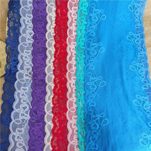E3129 22cmStretch lace dress accessories Process sewing materials garment accessories