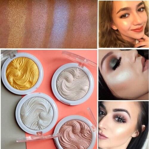 Highlighter Powder Fleuren Face Foundation Palette Highlighting Contour Professional Make Shimmer Highlighter Womens Cosmetics