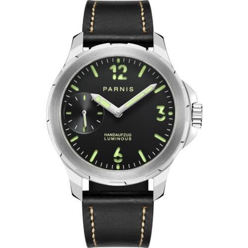 Men wrist watch,mens luxury watches PARNIS sport man hand wind mechanical wristwatch waterproof clock luminous sapphire relogio