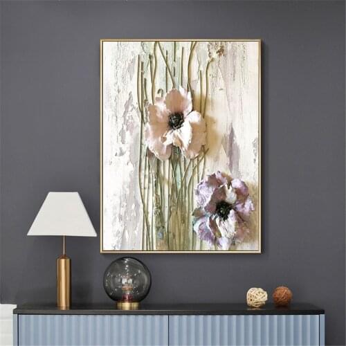 Flower DIY 11CT Cross Stitch Embroidery Kits Needlework Craft Set Cotton Thread Printed Canvas Home Decoration Hot Sell Design