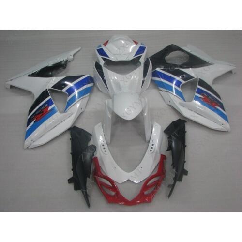 Plastic Fairings GSX-R1000 2009 - 2015 K9 White Blue Red Abs Fairing GSX-R1000 11 12 Fairing for Suzuki GSXR1000 2009