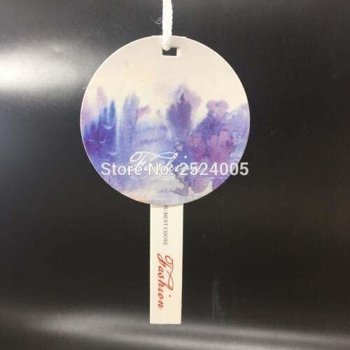 Custom clothing paper hang tag/garment tags printing/clothing printed labels/shape cutting tags/brand name/woven labels logo