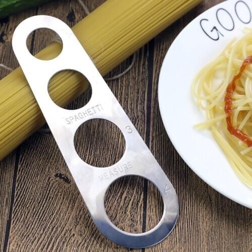 Easy use Noodle Measuring Instrument Stainless Steel Alloy Spaghetti Measuring Noodles Chef Kitchen Tool