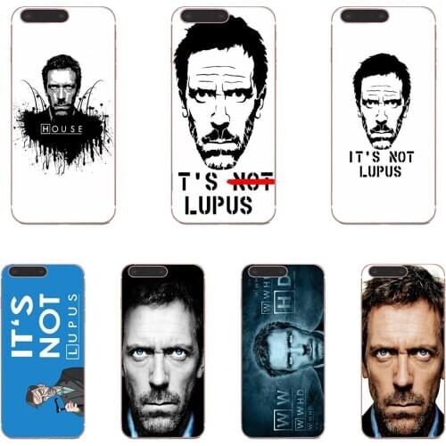 TPU Transparent Case For Xiaomi Mi A1 A2 A3 CC9 CC9E 9T mi10 mi9 mi8 pro lite SE Dr Gregory House Hugh Laurie Brain