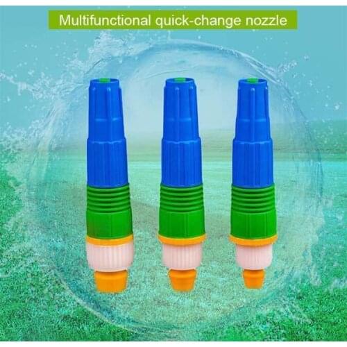 Garden Hose Watering Nozzle Connector 16 water gun Water pipe direct injection joint Reverse lock plastic joint Live water