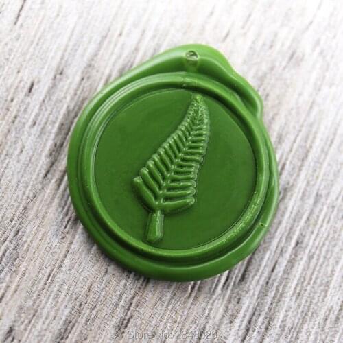 Leaf Wax Seal Stamp, wedding stamp ,plant wax seal stamp, party seals