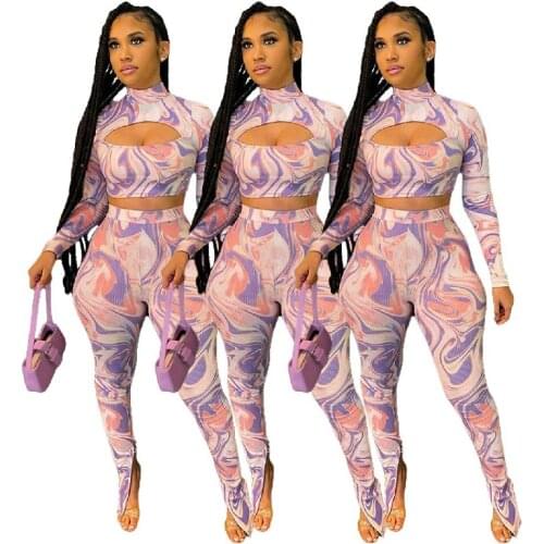 2021 hot summer new style plus size womens tie-dye printed jumpsuit