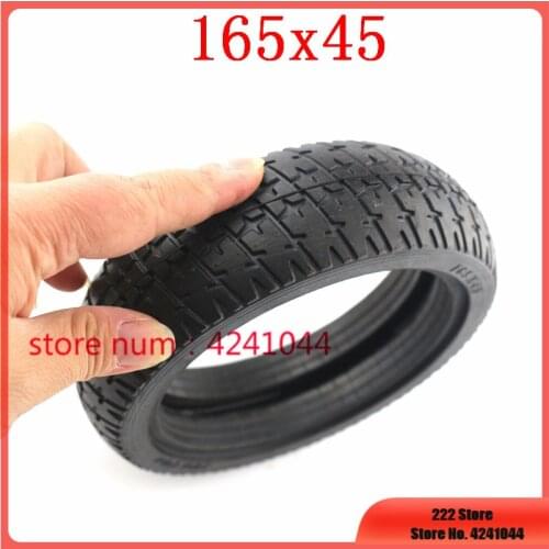 165x45 Solid Tire 6.5 inch tyre for 6.5" Hoverboard Self Balancing Electric Scooter Spare Parts