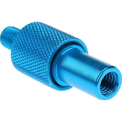 Aluminum Alloy 8mm Fishing Rod Pod Connector Net Head Adapter Quick Release