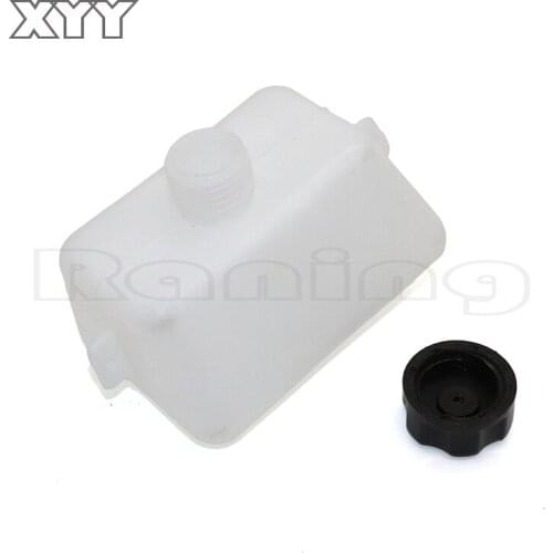 New White Plastic Motorcycle Petrol Fuel Tank For Mini Motor Dirt Bike Dirtbike Filter 1L Motorcycles Acc 1pc