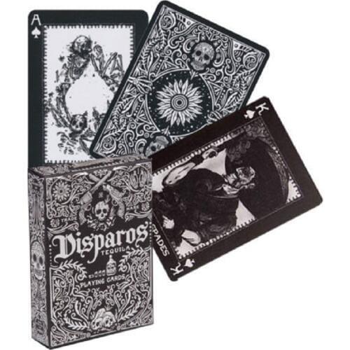 Ellusionist Disparos Black Playing Cards Bicycle Tequila Deck Agave Poker USPCC Limited Edition Magic Tricks Props for Magician
