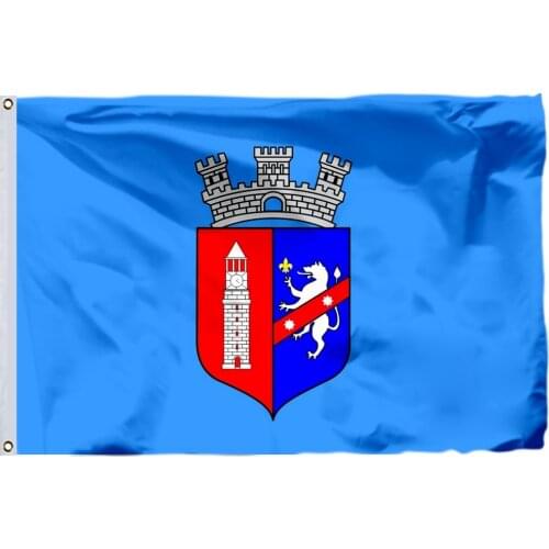 Albania Tirana Flag 3x5ft 90x150cm Custom High Quality Double Sided Printing Banner