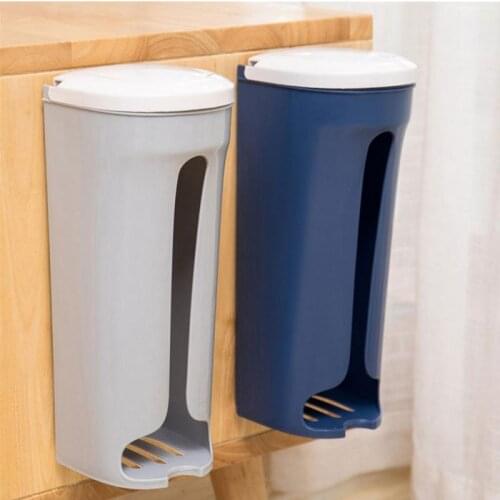 Household Grocery Storage Bag Wall-mounted Storage Dispenser Plastic Storage Bag Kitchen Storage Bag Hanging Garbage Bag Storage