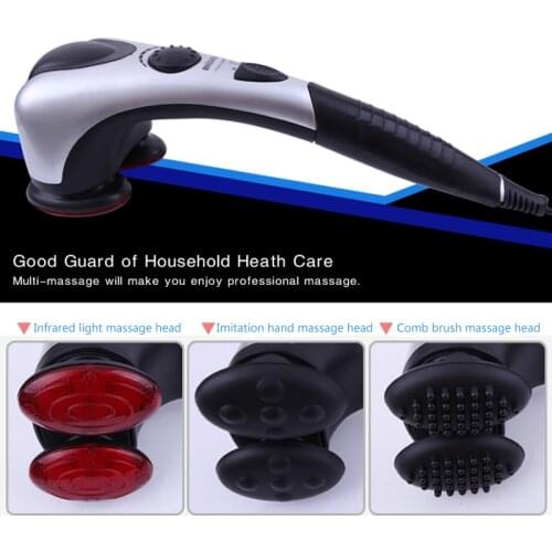 Intelligent cervical spine back body massager stick multifunctional body massage device parents Gift