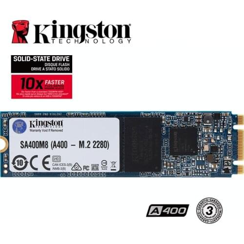 Kingston A400 SSD M2 PCI Internal Solid State Drives 120G 240G 480G Hard Disk for Laptop Desktop Pcie M.2 SSD 2280