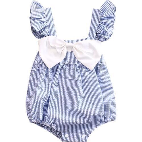 Toddler Girls Romper Newborn Girl Lace Floral Romper Jumpsuit Outfits Baby Girl Clothes Infant Girls Romper Clothing