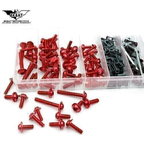 CNC Alloy Fairing Bolts Kit Bodywork Screws Nut For Motorcycle FOR BMW f800r r1100r c650gt r1150r f800r r850r k1600 Honda x11