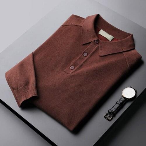 Classic Autumn Winter Mens Sweater High Quality Turn-down Collar Casual Sweater Male Fashion Fit Man Sweater Size 3xl