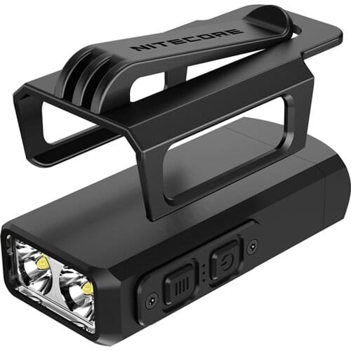 Nitecore Tip2 720 Lumen Dual Core Magnetic Key Ring Flashlight with Built-in Lithium Battery and USB Charging