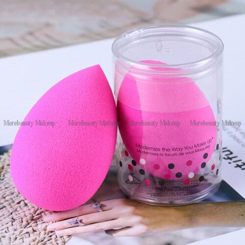 Wholesale 100pcs Cosmetic Puff with Box Makeup Sponge Cosmetics Powder Foundation Concealer Cream Make Up Blender Face