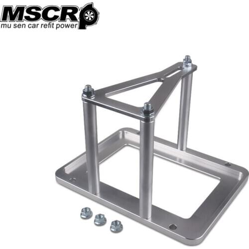 Universal Billet Battery Tray Hold Down / Trunk Relocation Box heavy duty