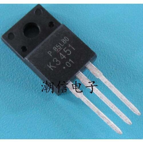 10PCS/LOT 2SK3451 TO220F K3451 N-Channel TO-220F new original In Stock
