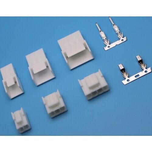 2sets Connector terminal spacing 3.96mm male-female pair plug-in