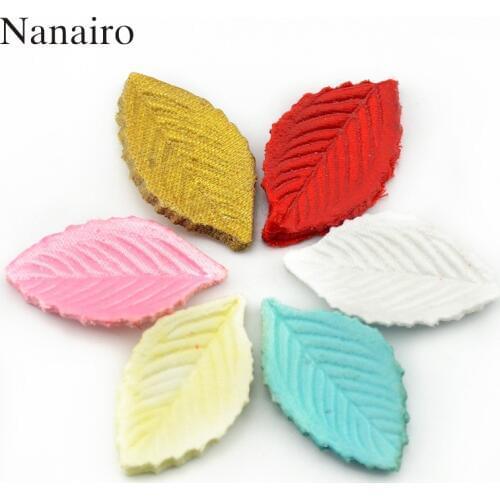 200pcs/lot 3*2cm Heads Cheap Artificial Silk de Flower For Wedding Decorations Party Supplies Confetti Leaves scrapbook Flores