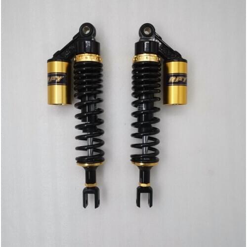 8mm spring 360mm MOTORCYCLE SHOCK ABSORBERS FOR Honda CB900F CB1100F CBX1000 SUZUKI YAMAHA Kawasaki black purple gold
