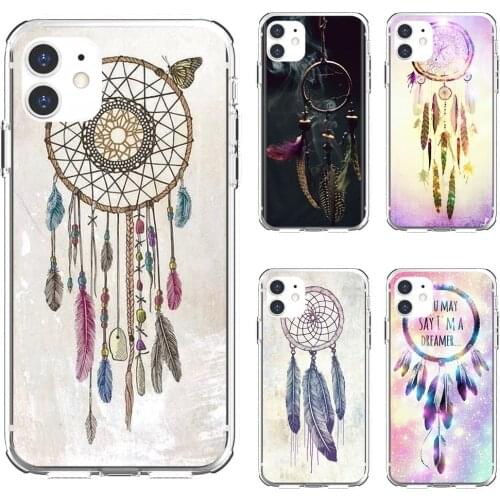 For Xiaomi poco X3 nfc F2 Pro M3 Mi 5X 6X Max Mix 1 2 2S 3 Mi5 Mi6 Mi3 Mi4 Dreamcatcher-Dream-catcher-Flower Phone Cover