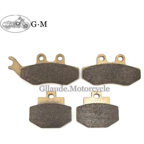 Motorcycle Front / Rear Brake Pads Sets For PIAGGIO/VESPA (Grimeca Calipers) GT125 L Granturismo GT200 L Granturismo 2003-2006