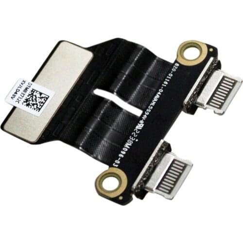 DC Power Jack i/O Board Flex Cable 821-01658-03 USB-C Supply Charge Socket for MacBook Air Retina 13" A1932 Late 2018 Mid 2019