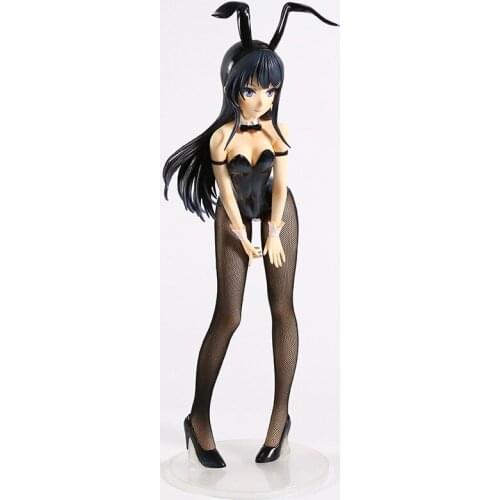 Seishun Buta Yarou Wa Sakurajima Mai Bunny Ver. 1/4 Scale PVC Figure Toy Collection Model Statue