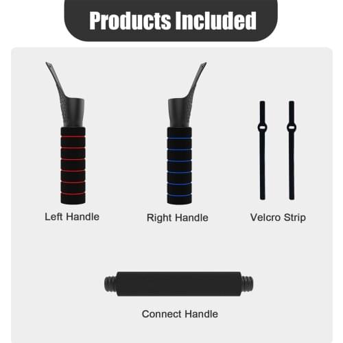 VR Touch Controller For Oculus Quest 1/2 Rift S Playing Beat Saber Games Stick-style Long Stick Handle Extension Grips Stand