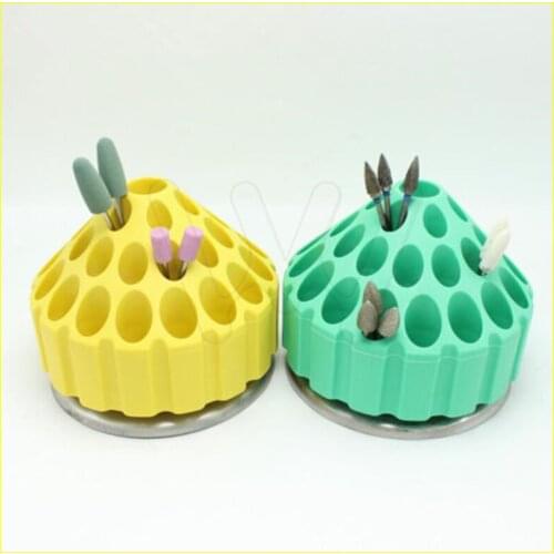 Dental low speed handpiece grinding head Storage box Place box Oral material