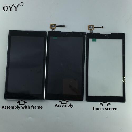 LCD Display Panel Screen Monitor Touch Screen Digitizer Glass Assembly with frame For ASUS ZenPad C 7.0 Z170MG Z170 MG