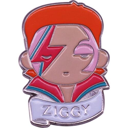 Ziggy Stardust badge music legend David Bowie fans perfect collection