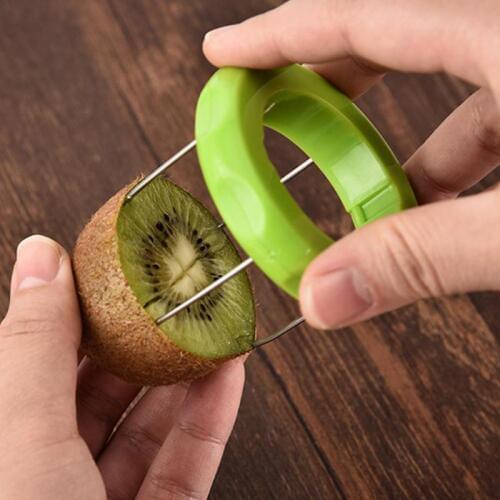 1PC Mini Fruit Kiwi Cutter Peeler Slicer Kitchen Gadgets Tools Kiwi Peeler tools For Pitaya Green Fruit Vegetable Tools