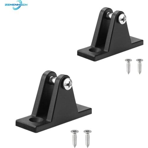 2PCS Nylon Deck Hinge Mount Bimini Top Fitting Boat Cover Bimini Sprayhood Canopy Kayak Canoe Dinghy Marine Boat Accessories