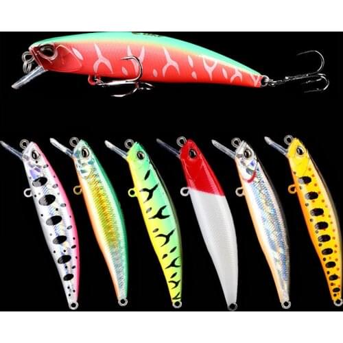 2021 Fishing Lures TIDE MINNOW 75 SPRINT Jerkbaits Sinking Minnow 75mm 11G Wobbler Shore Rock Trout Bait Fishing Tackle