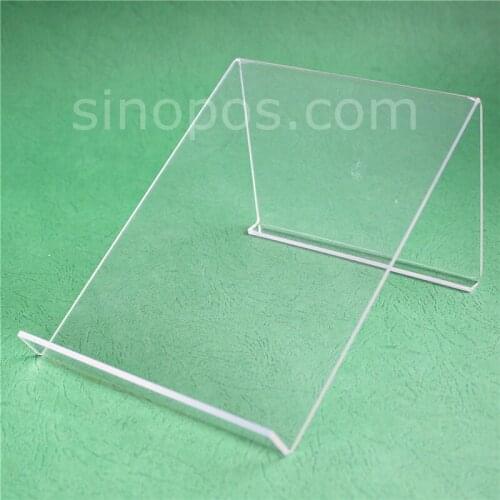 Acrylic Tablet Display Bracket, clear plexi shelf book easel cell phone rack pad holder bed tablets computer show support stand