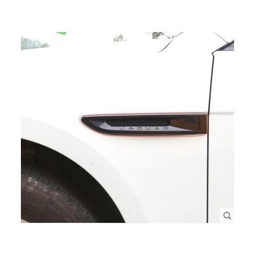 Fit for Jaguar fpace xfl xel E-PACE leaf plate label decorative frame side air outlet sequin modification