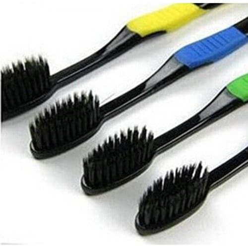 Eco Friendly Odontologia Soft Bamboo Charcoal Nano Brush Dental Lab Oral Care Teeth Whitening Toothbrush Brosse A Dent