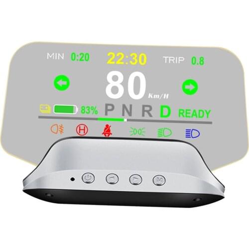 Car HUD Head Up Display OBD2 Speedometer Indicator For Tesla Model 3 Tools